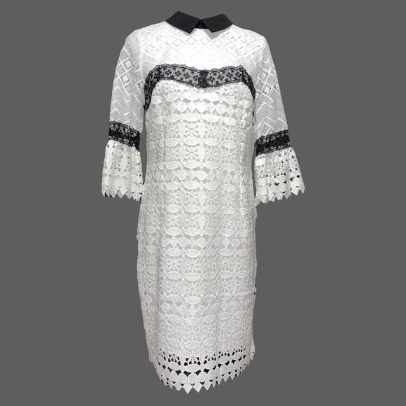 Nanette Lepore Gorgeous Crochet/Lace Dress! Size 6 – NWT - Picture 3 of 7